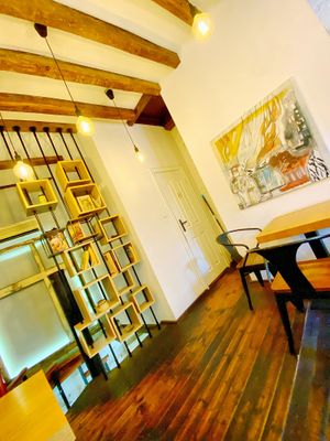 La parte de arriba del local   at Veggic in Plovdiv