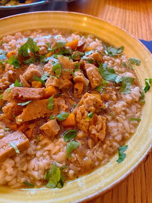 Guiso de seitán   at Veggic in Plovdiv