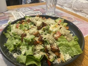 Tempeh salad was great   at Veggic in Plovdiv