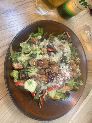 Tempeh salad   at Veggic in Plovdiv