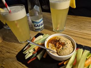 Hummus at Veggic in Plovdiv