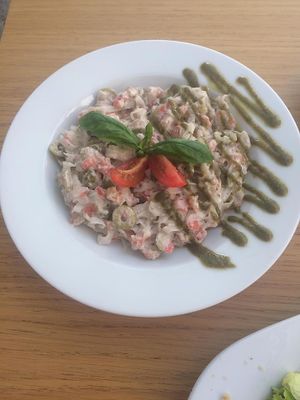 Rice noodles at Veggic in Plovdiv