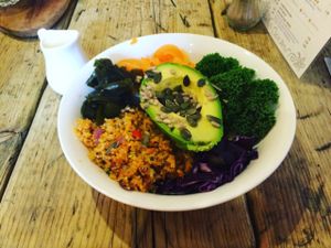 Buddha bowl at Chia Naturally Healthy in Hitchin