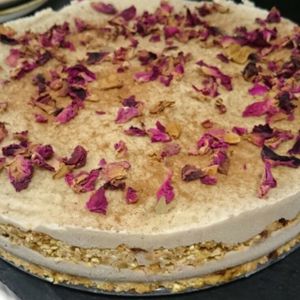 Raw Carrot cake at Chia Naturally Healthy in Hitchin