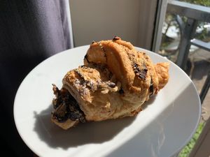 Filled croissant   at Chia Naturally Healthy in Hitchin