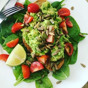 My breakfast at chia naturally healthy x at Chia Naturally Healthy in Hitchin