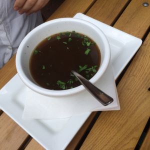 veggie soup at Baltique in Frankfurt