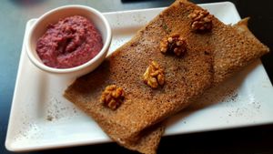 walnut-spinach-buckwheat   at Baltique in Frankfurt