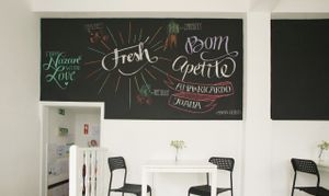 New Wall by Anna Horst at Fresh Delicafe in Nazare