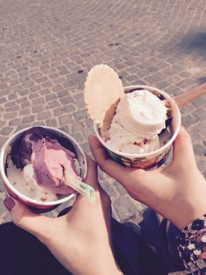 Yummie  at Eis Cafe De Lorenzo in Saarbrucken