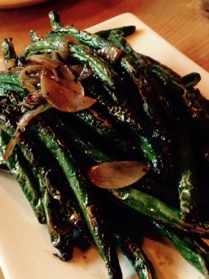 Garlic green beans at Empire Chinese Kitchen in Portland