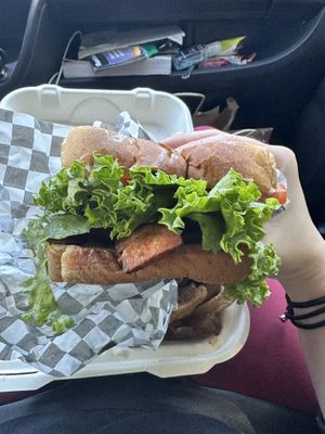 BLT  at Cycle Dogs in Seattle