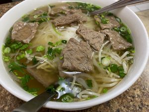 Mock “Beef” Pho! at Pho Vegan Asian Cuisine in Rocklin