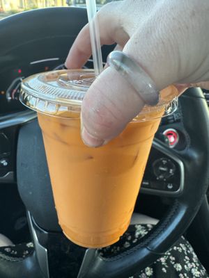 Iced Thai tea   at Pho Vegan Asian Cuisine in Rocklin