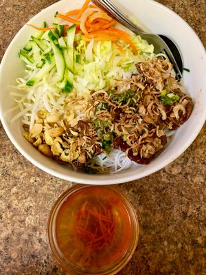 Vietnam vermicelli  at Pho Vegan Asian Cuisine in Rocklin