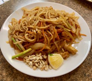 Pad Thai  at Pho Vegan Asian Cuisine in Rocklin