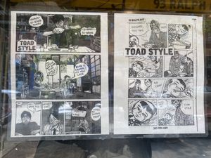 Graphic Novel  at Toad Style in Brooklyn