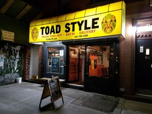 cool front  at Toad Style in Brooklyn