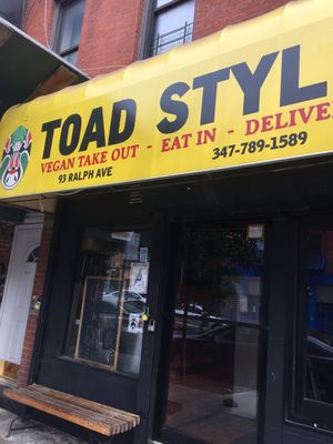 Shop Front at Toad Style in Brooklyn