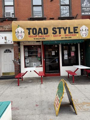   at Toad Style in Brooklyn