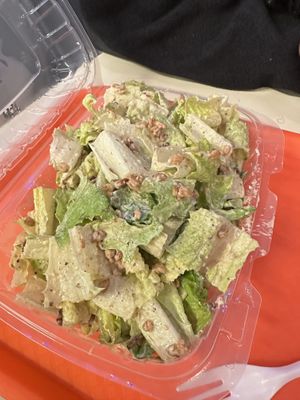 Caesar salad with seedy toppings 🤤  at Toad Style in Brooklyn