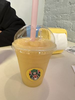 Creamsicle slushie  at Toad Style in Brooklyn
