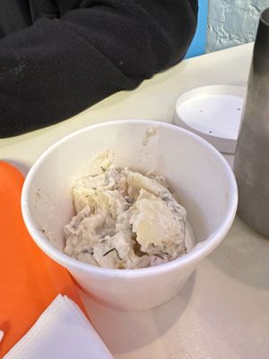 Potato salad  at Toad Style in Brooklyn