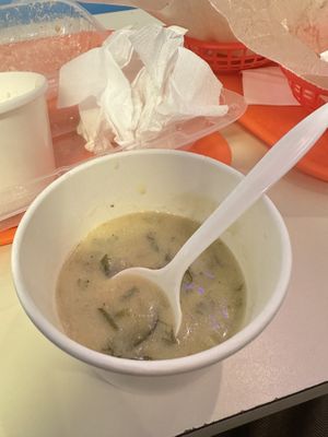 Pickle soup! This is a banger!  at Toad Style in Brooklyn