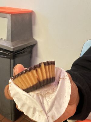 Homemade peanut butter cup, this is godly  at Toad Style in Brooklyn