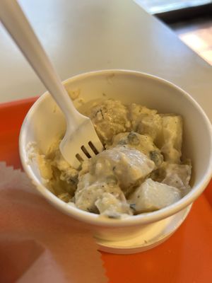 Potato salad   at Toad Style in Brooklyn