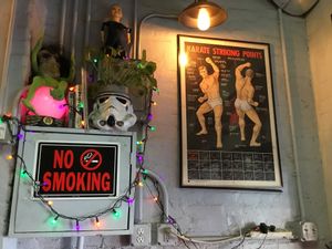 Cool Decor at Toad Style in Brooklyn