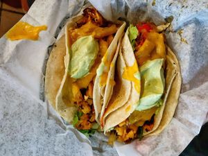 California tacos  at Toad Style in Brooklyn