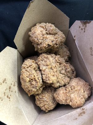 Cauliflower bits at Toad Style in Brooklyn