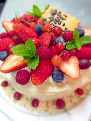 Birthdaycake at Hibi-No-Kate in Yonago