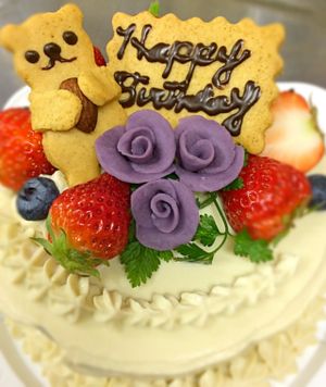 Birthdaycake
 at Hibi-No-Kate in Yonago