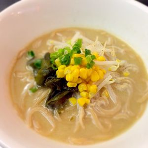 soymilk with miso Ramen at Hibi-No-Kate in Yonago