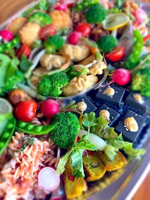 Hors-d'oeuvre at Hibi-No-Kate in Yonago