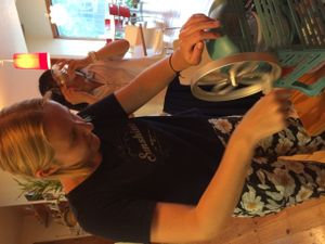 made shaved ice  at Hibi-No-Kate in Yonago