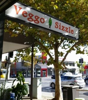 shop front  at Veggo Sizzle in Adelaide