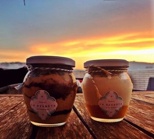 Tiramisu and cake at La Besnéta in Barcelona