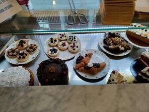 Amazing vegan treats! at La Besnéta in Barcelona