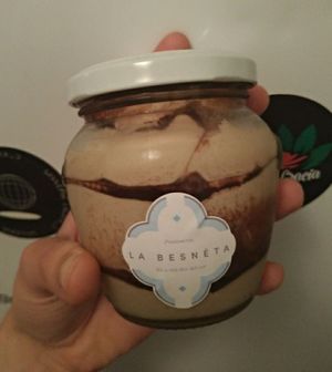tiramisù at La Besnéta in Barcelona