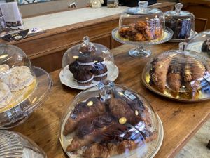 Croissants at La Besnéta in Barcelona