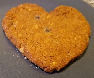 Galeta de cacauet amb xocolata especial de Sant Valentí at La Besnéta in Barcelona