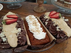 cakes at La Besnéta in Barcelona