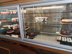 Cakes and jars at La Besnéta in Barcelona