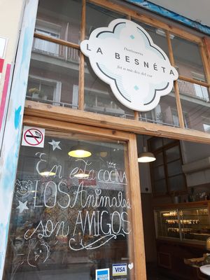 Front of shop at La Besnéta in Barcelona