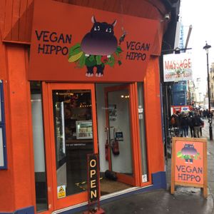 You can't miss it at Vegan Hippo in London
