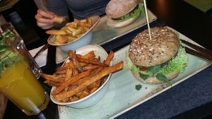 Vegan Burger  at Hans im Glück - Isartorplatz in Munich