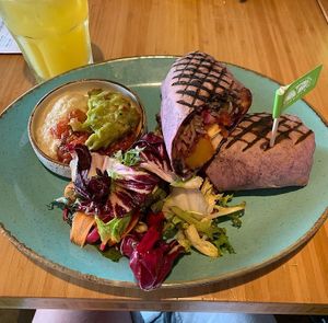   at Las Iguanas in Cardiff